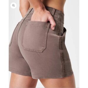 SPANX stretch twill Shorts